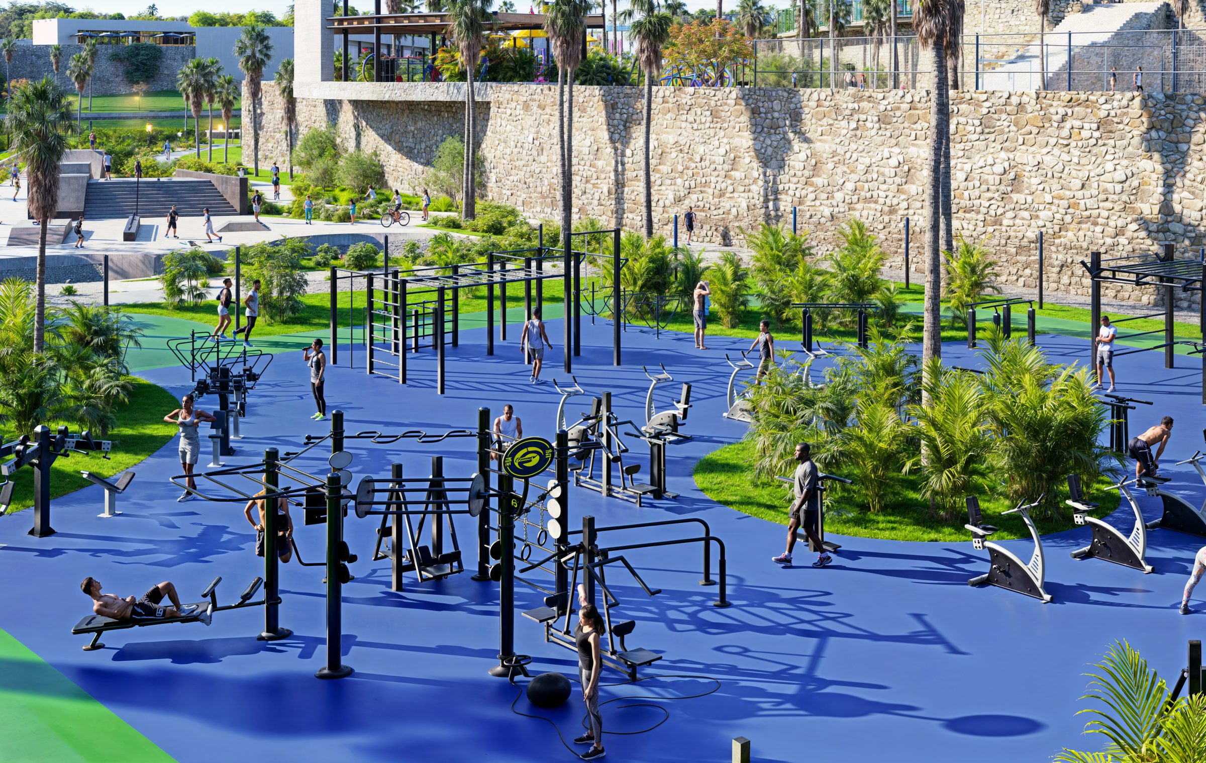 Gimnasio al aire libre Almanta